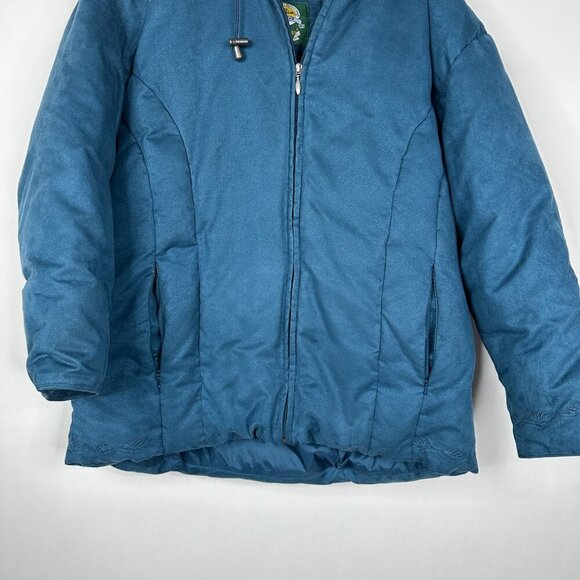 Cabela's Premier Northern Goose Down Hooded Parka Jacket M #9213 - Picture 7 of 13